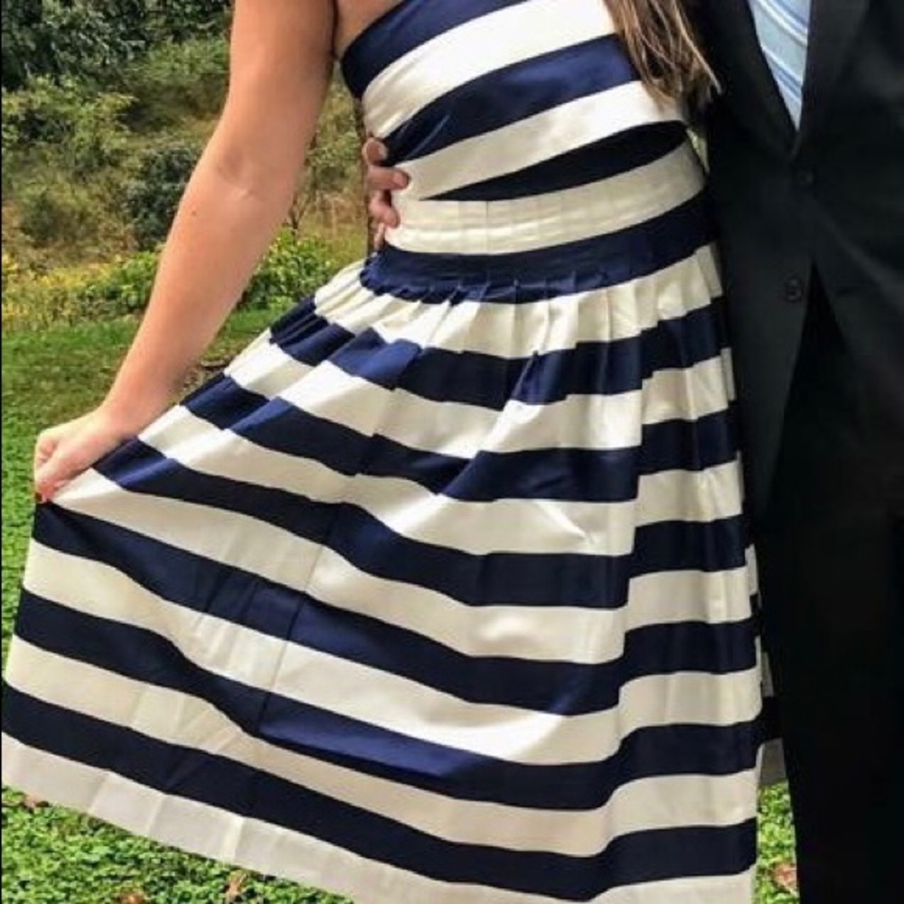 J.Crew Silk Stripped Dress